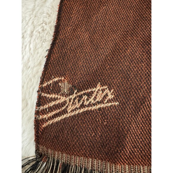 STARTEX Tablecloth Beige Brown Rust Fall Thanksgiving Woven 40”x88” Floral - Picture 4 of 6